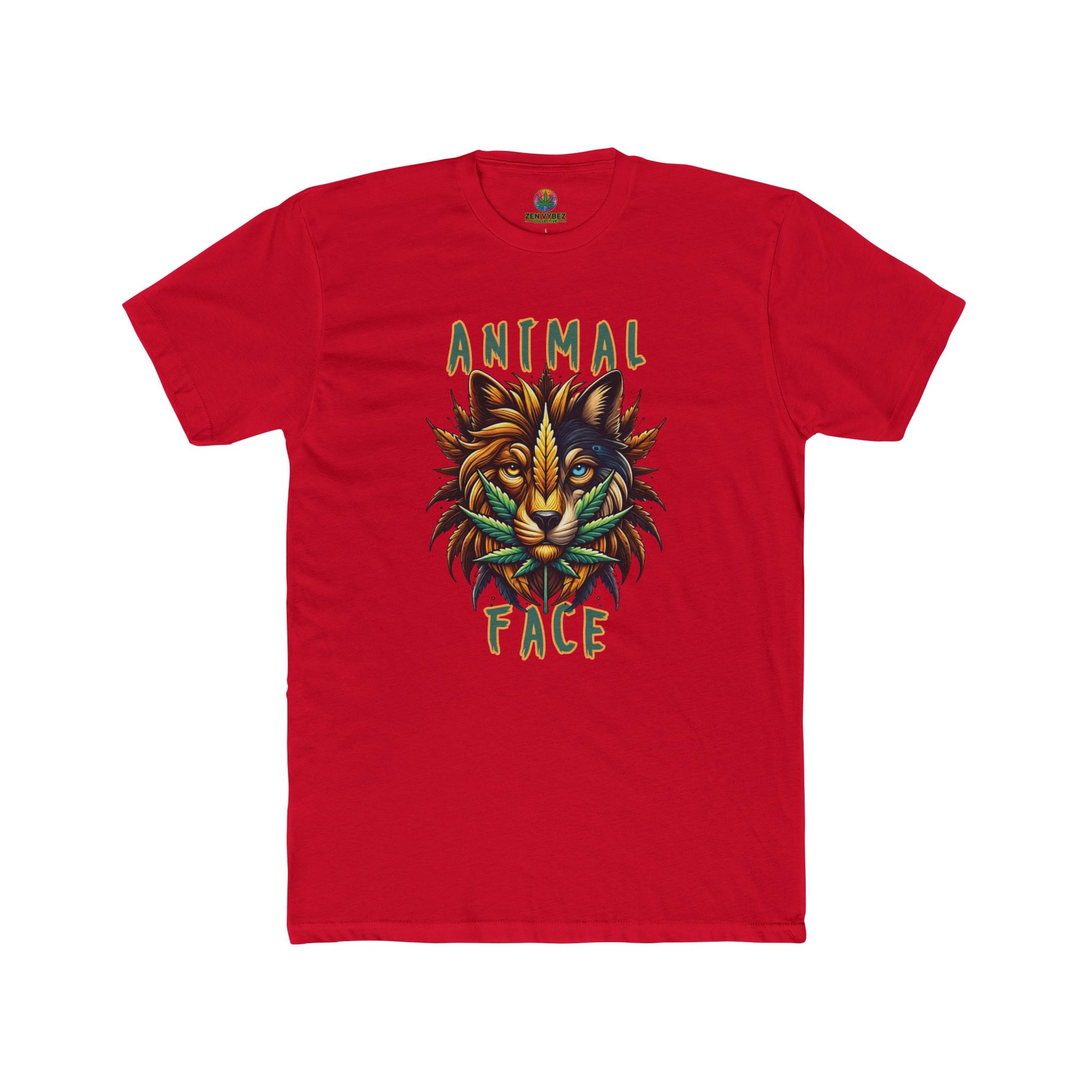 Animal Face Weed Strain Graphic Tee