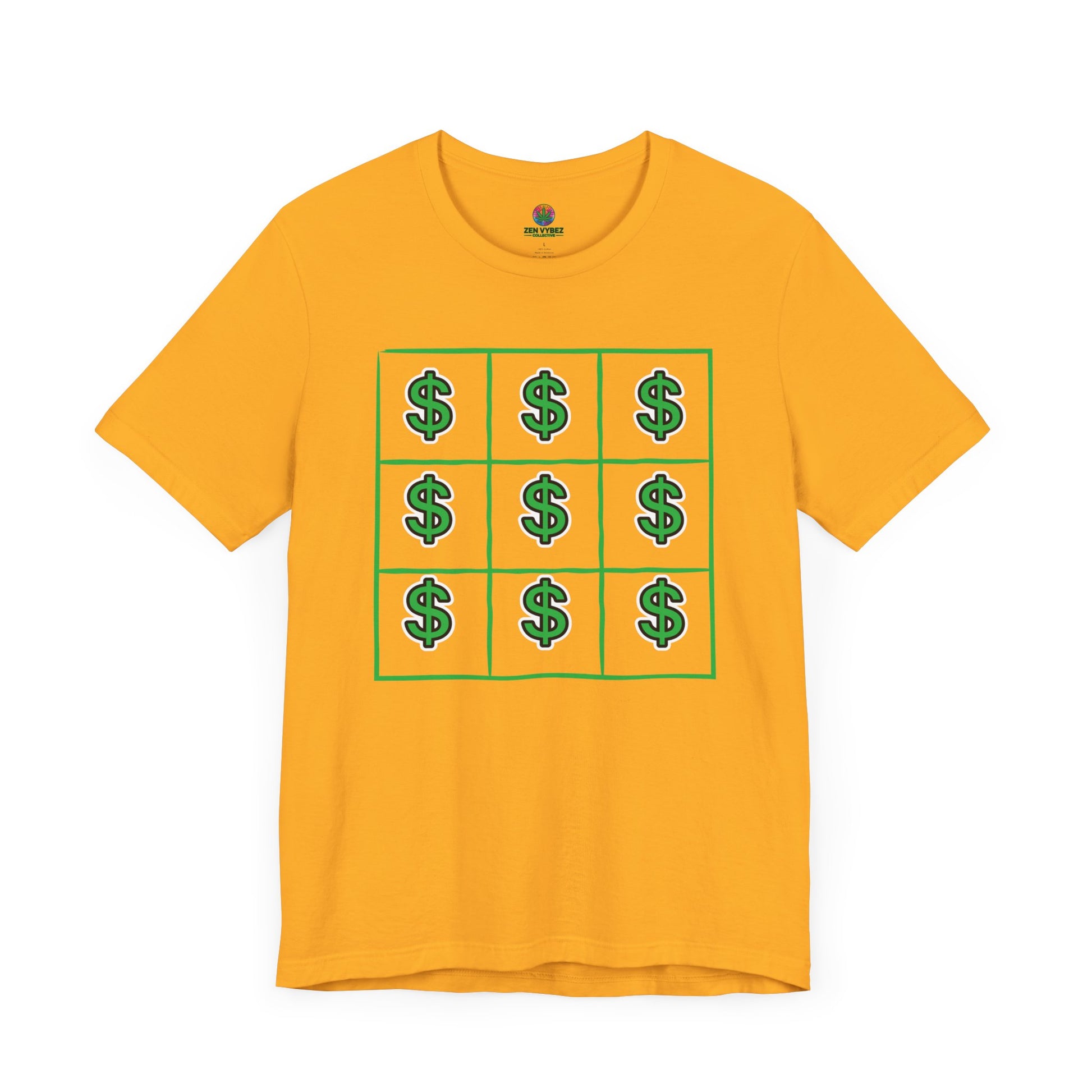 Dollar Sign Graphic T-Shirt – Money Mindset Streetwear Tee