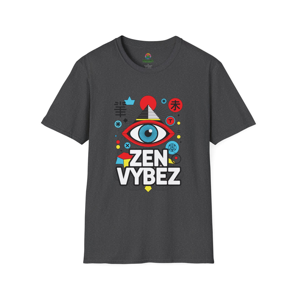 Zen Vybez All-Seeing Eye T-Shirt – Psychedelic Third Eye Graphic Tee
