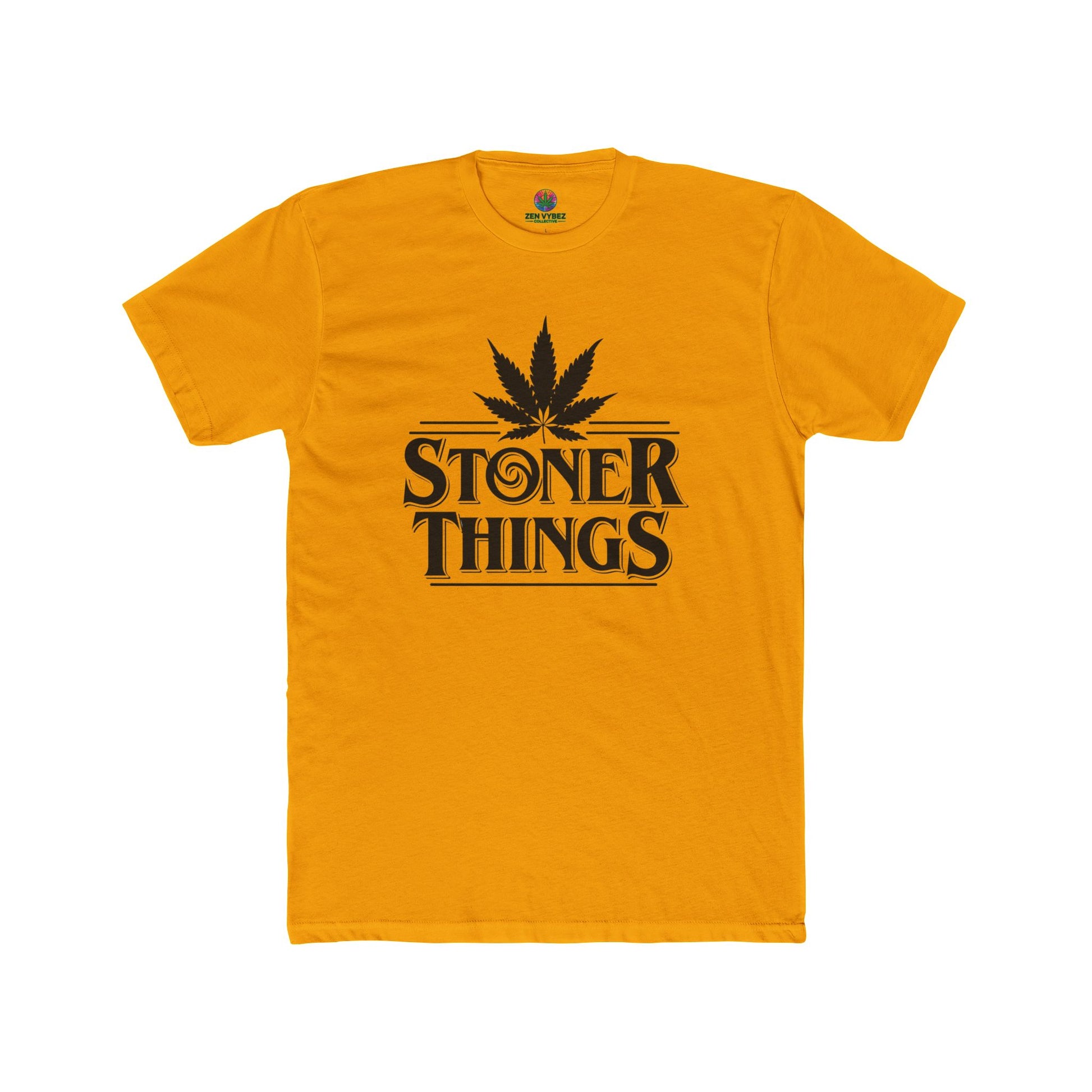 Stoner Things Parody T-Shirt – Weed Leaf Graphic Tee for Smokers