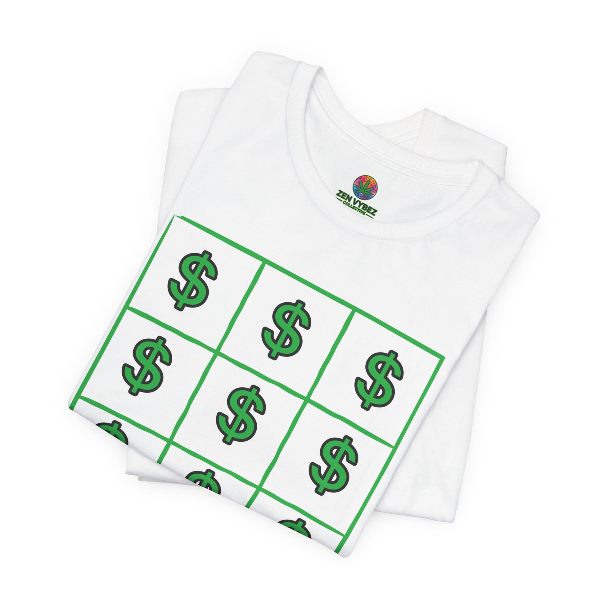 Dollar Sign Graphic T-Shirt – Money Mindset Streetwear Tee