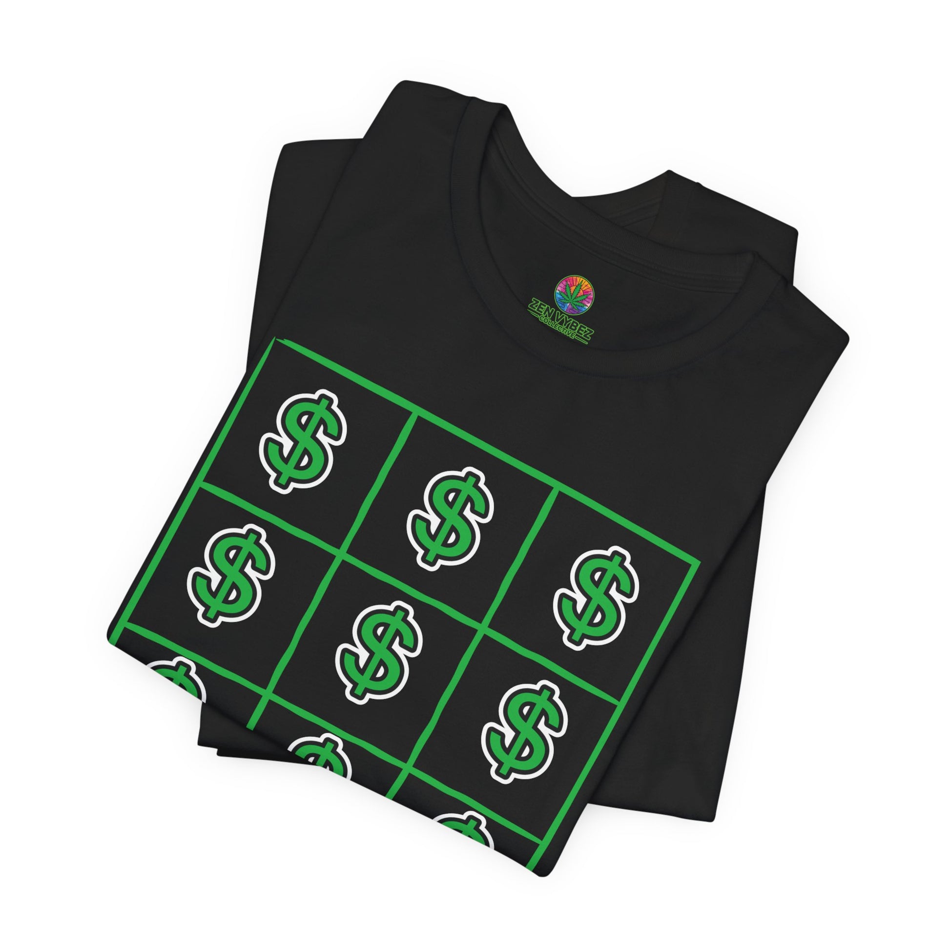 Dollar Sign Graphic T-Shirt – Money Mindset Streetwear Tee