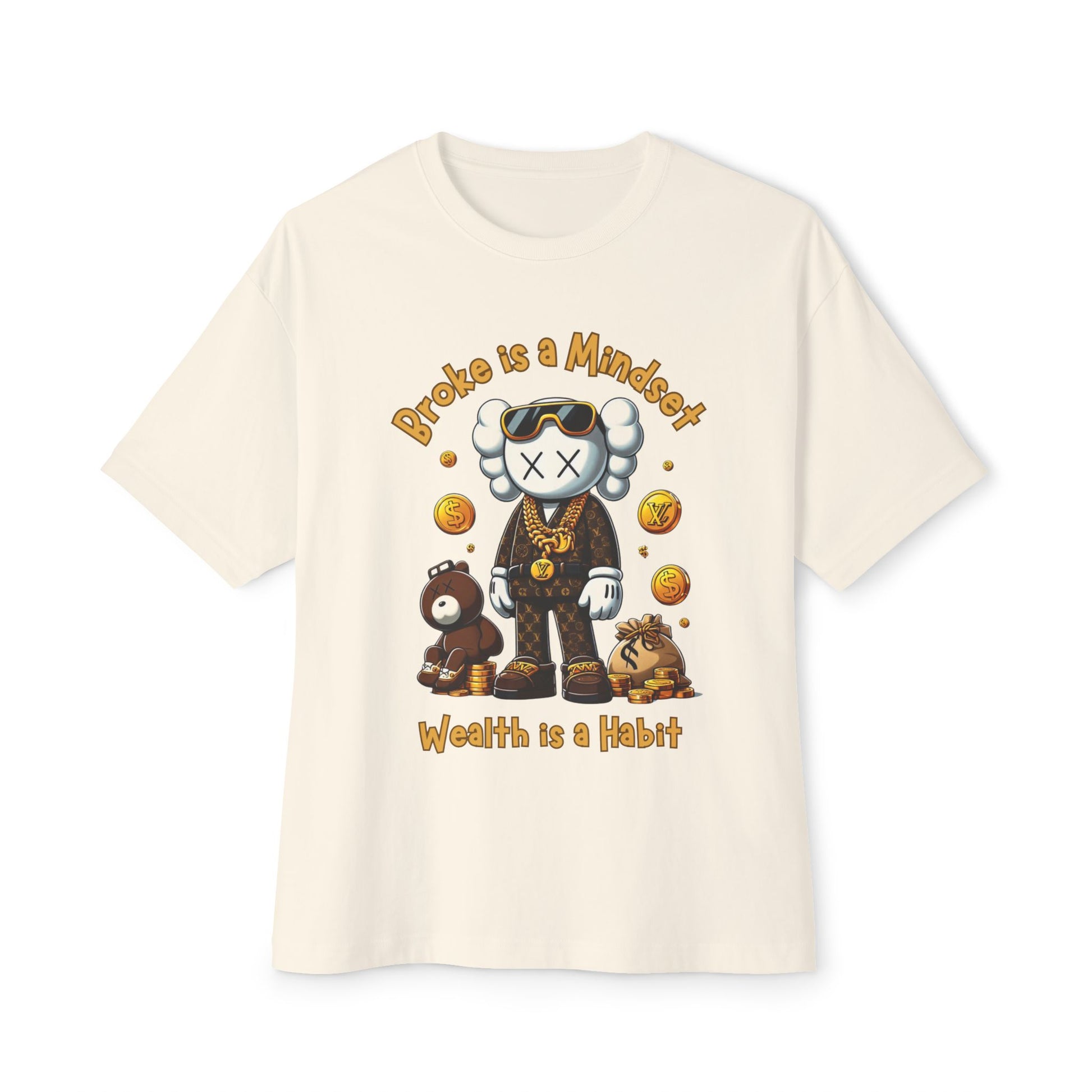 "Broke Is a Mindset, Wealth Is a Habit" T-Shirt