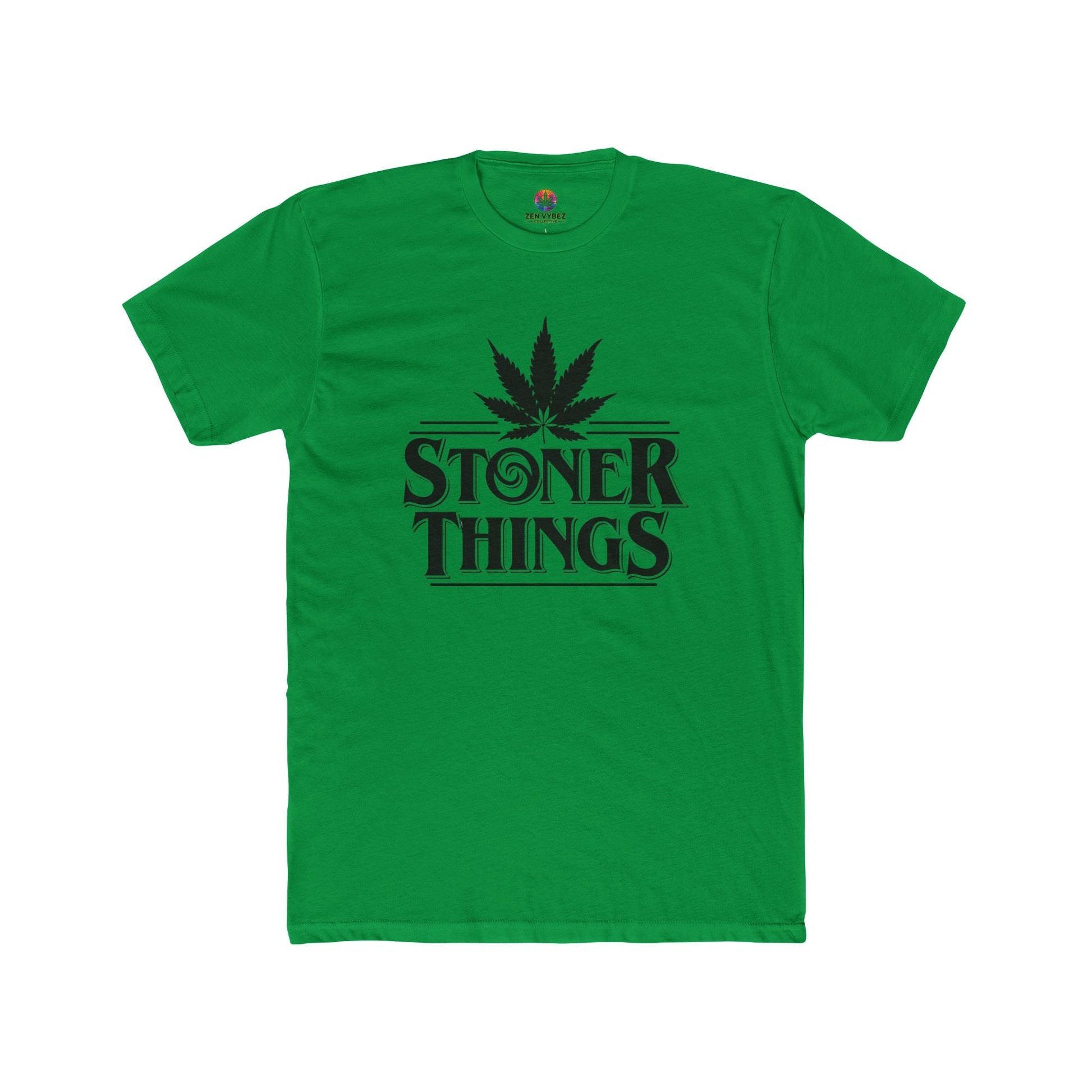 Stoner Things Parody T-Shirt – Weed Leaf Graphic Tee for Smokers