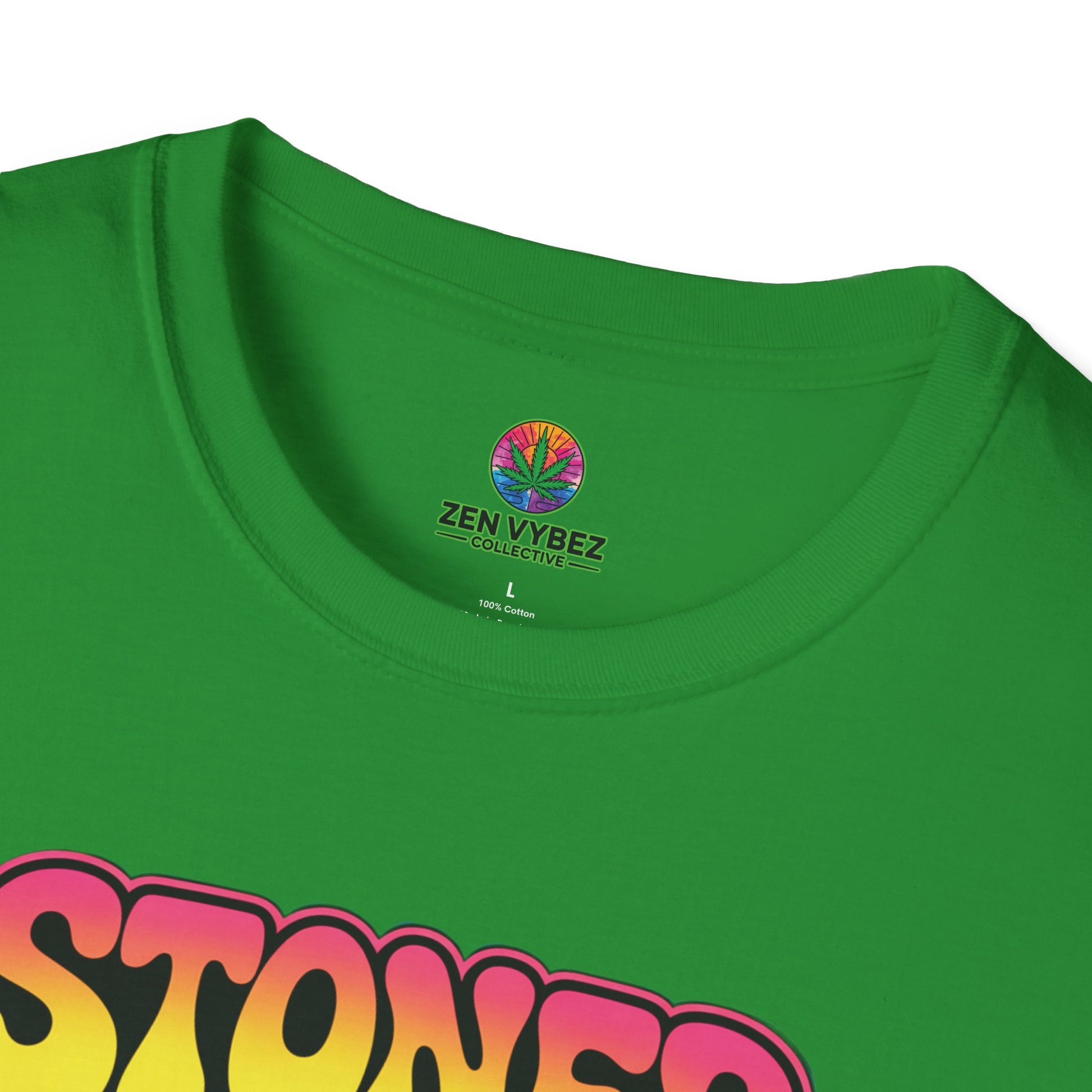 Stoner Life Alien T-Shirt – Psychedelic Outer Space Weed Graphic Tee