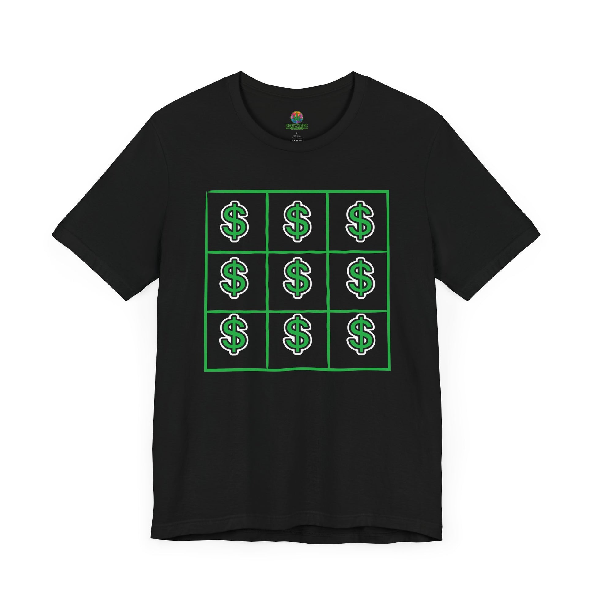 Dollar Sign Graphic T-Shirt – Money Mindset Streetwear Tee