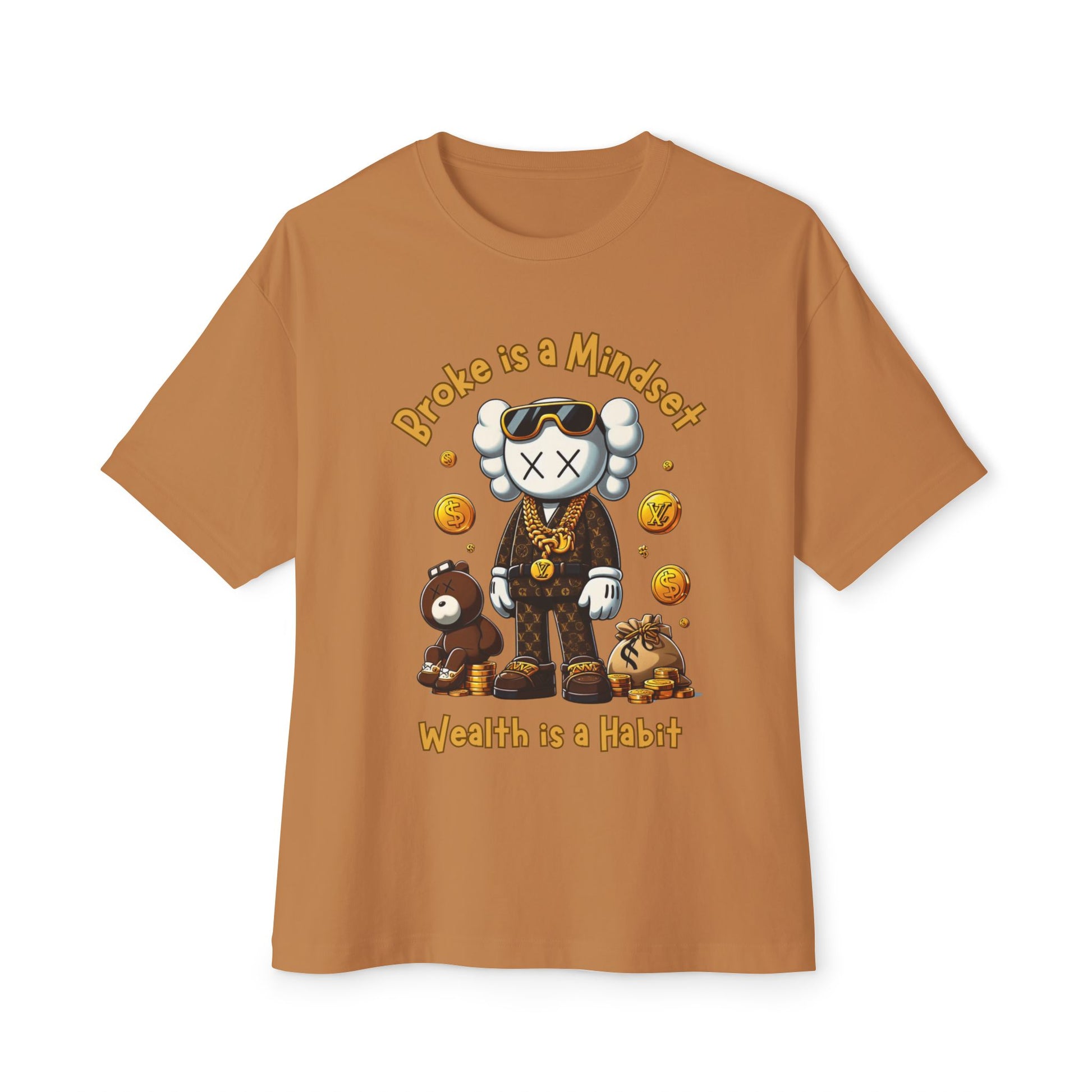 "Broke Is a Mindset, Wealth Is a Habit" T-Shirt