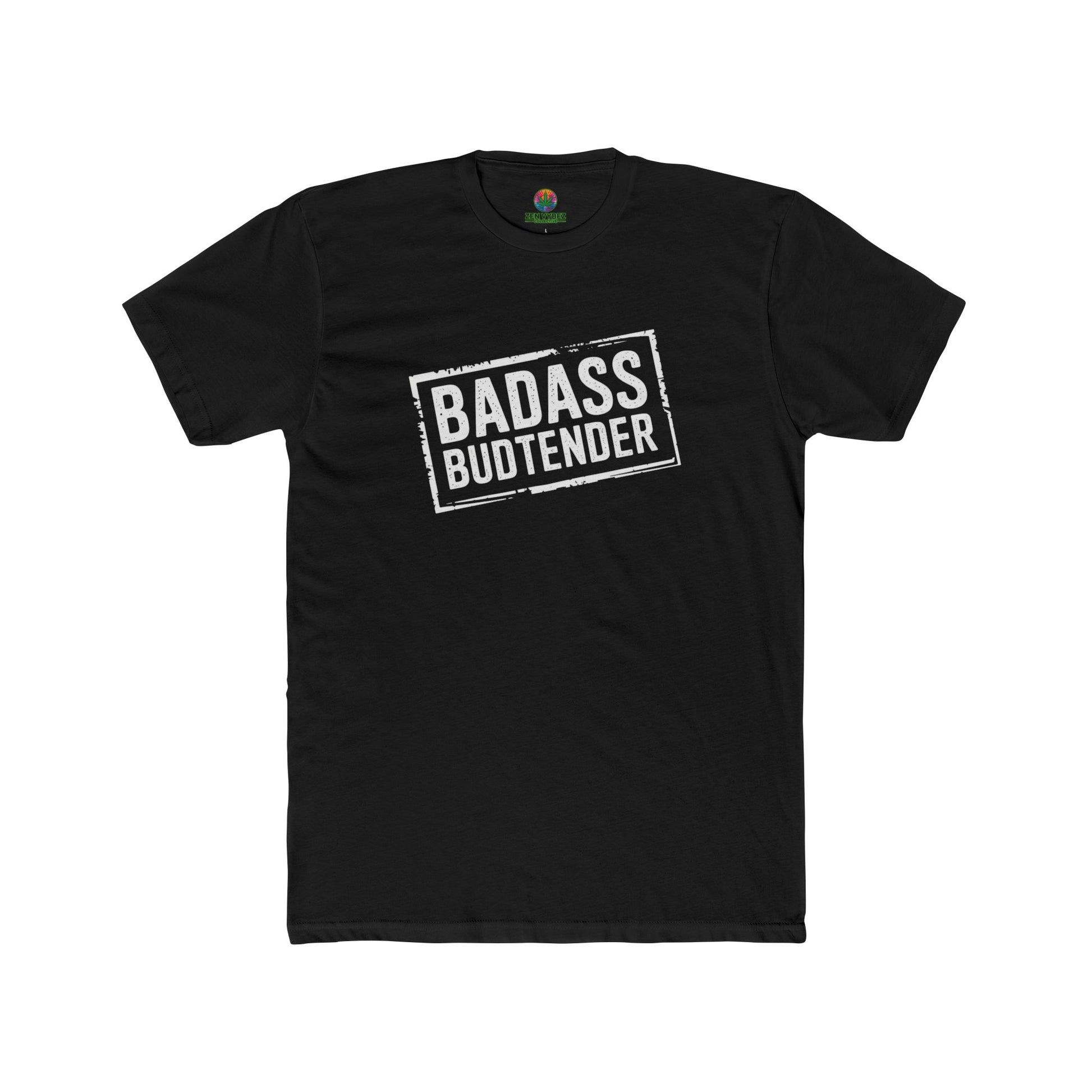 BADASS Budtender Graphic T-Shirt – Cannabis Industry Tee for Dispensary Pros