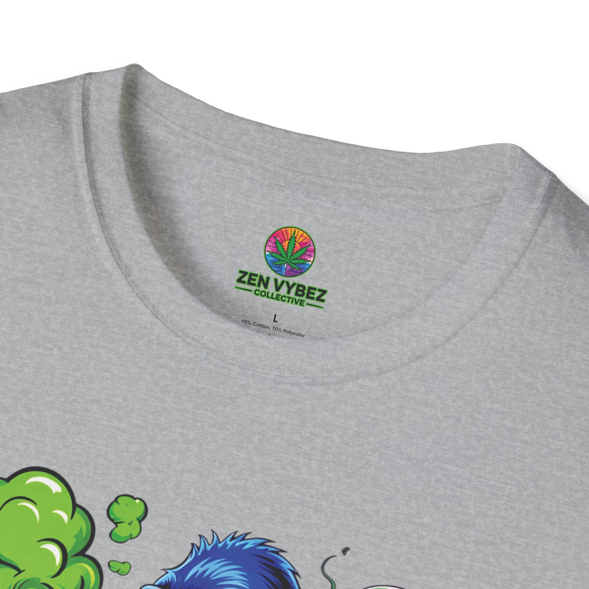 Sour Gorilla T-Shirt – Loud Weed Graphic Tee Featuring Smoking Gorilla in Sunglasses