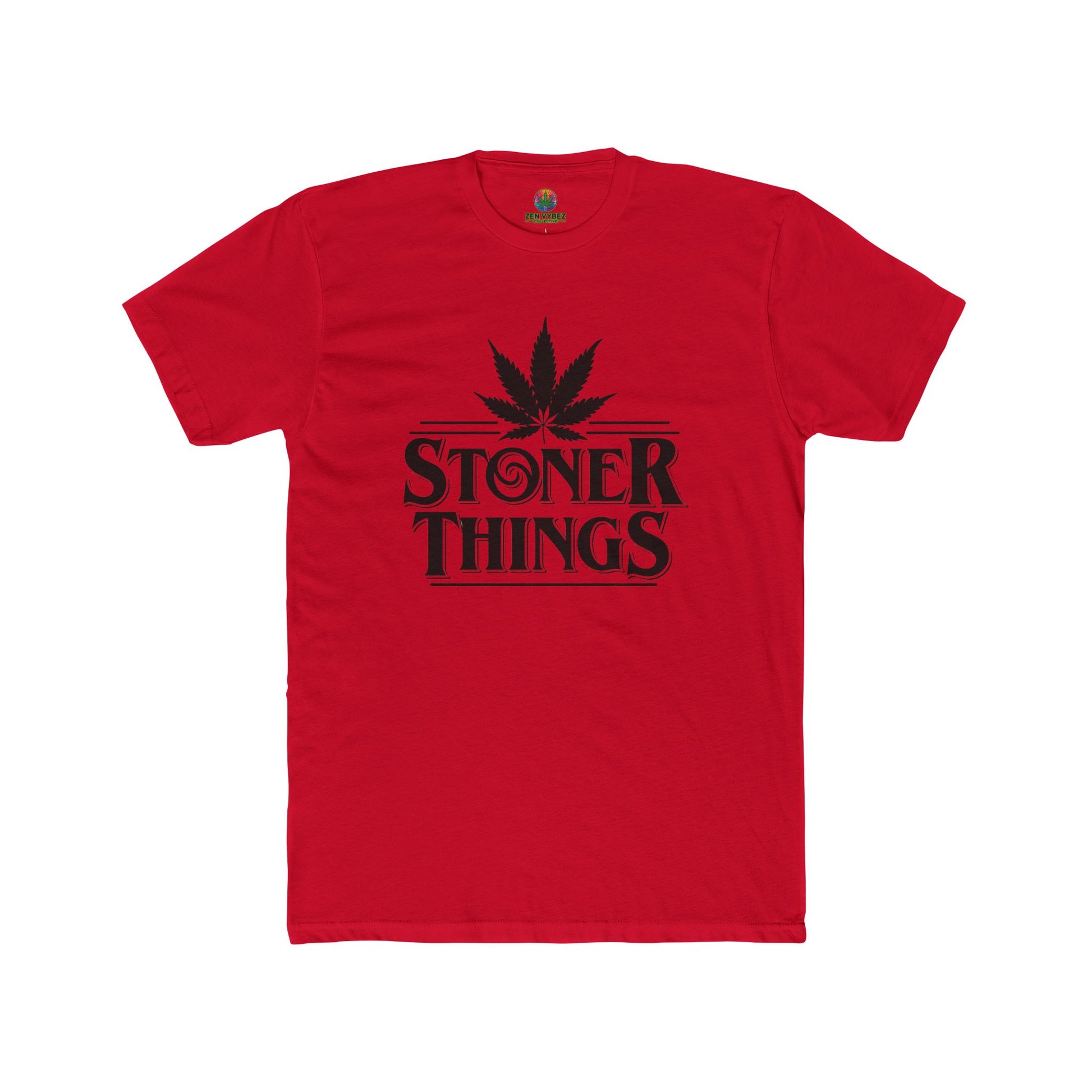 Stoner Things Parody T-Shirt – Weed Leaf Graphic Tee for Smokers