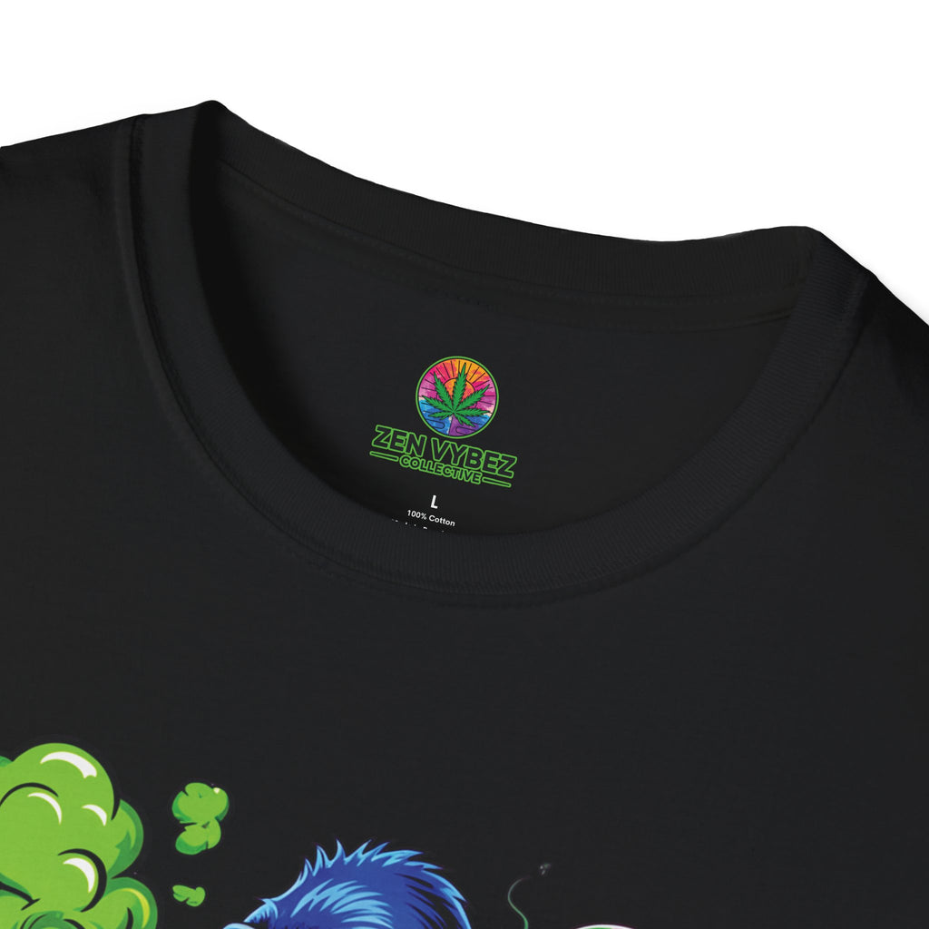 Sour Gorilla T-Shirt – Loud Weed Graphic Tee Featuring Smoking Gorilla in Sunglasses