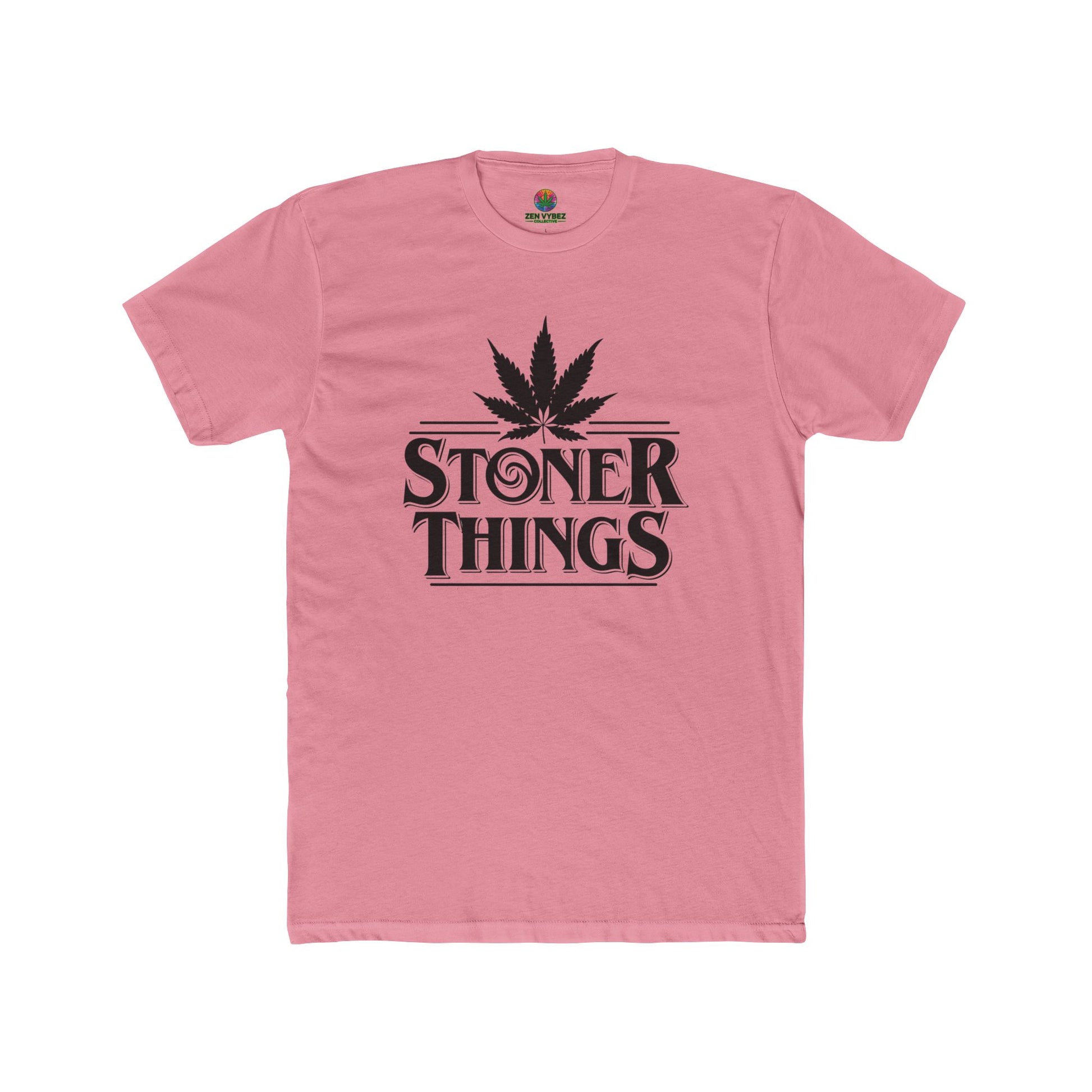 Stoner Things Parody T-Shirt – Weed Leaf Graphic Tee for Smokers