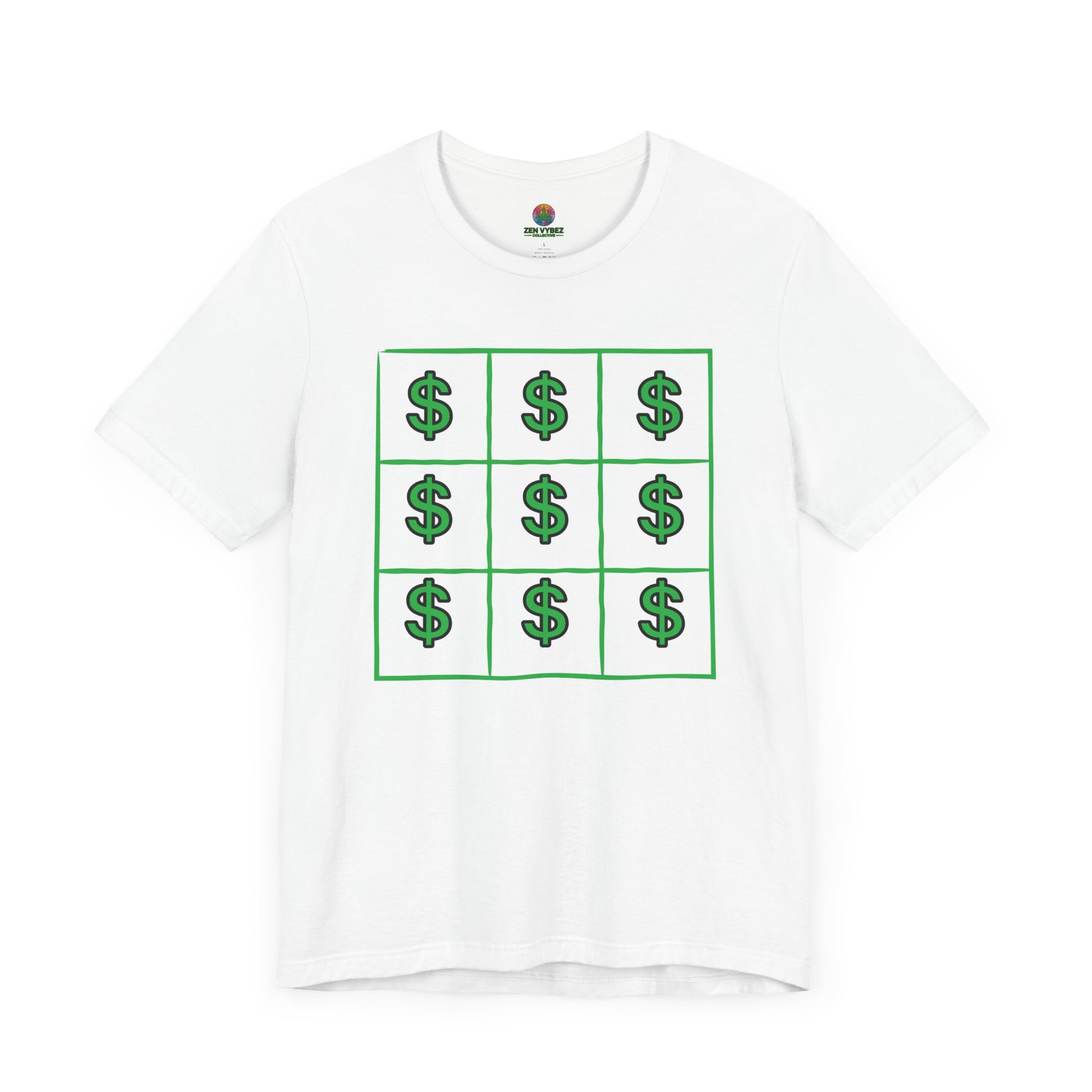 Dollar Sign Graphic T-Shirt – Money Mindset Streetwear Tee
